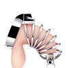 Blue Line Urethral Play Cage - Silver