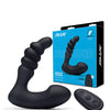 Blue Line Vibrating Prostate Prodder w/Remote - Black