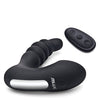 Blue Line Vibrating Prostate Prodder w/Remote - Black