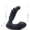 Blue Line Vibrating Prostate Prodder w/Remote - Black