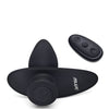 Blue Line Vibrating Anal Plug Pointer w/Remote - Black