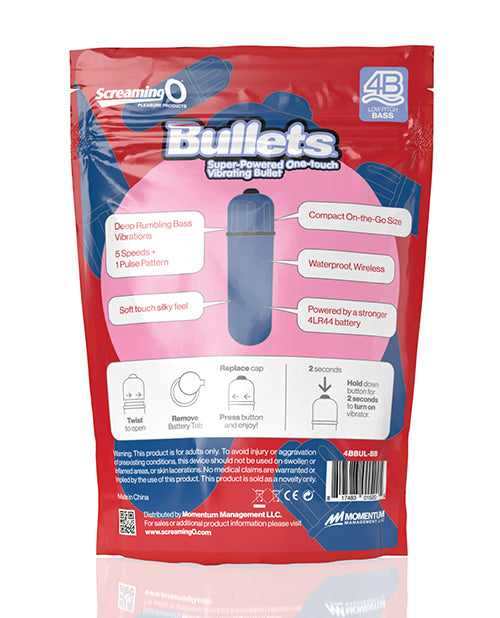 Screaming O 4B Bullet - Blueberry