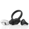 Screaming O My Secret Bullet & Ring for Him - Black