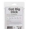 Got Big Dick Single Bumper Ring - Black