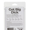 Got Big Dick 4 Pack Cock Rings - Black