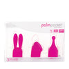 Palm Power Palm Pocket Extended Accessories - 3 Silicone Heads Pink