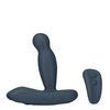 Lux Active Revolve 4.5" Rotating & Vibrating Anal Massager - Dark Blue