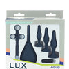 Lux Active Equip Silicone Anal Training Kit - Dark Blue