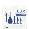 Lux Active Equip Silicone Anal Training Kit - Dark Blue