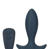 Lux Active Throb Anal Pulsating Massager w/Remote - Dark Blue