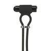Bolo Bullet Vibrating Adjustable Cock Tie - Black