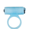 Cosmic Cock Ring w/Rechargeable Bullet - 9 Functions Glow in the Dark