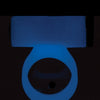 Cosmic Cock Ring w/Rechargeable Bullet - 9 Functions Glow in the Dark