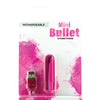Mini Bullet Rechargeable Bullet - 9 Functions Pink