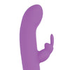Alice's Bunny Rechargeable Bullet w/Rabbit Sleeve - 10 Functions Purple