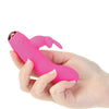 Alice's Bunny Rechargeable Bullet w/Rabbit Sleeve - 10 Functions Pink