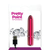 Pretty Point Rechargeable Bullet - 10 Functions Pink
