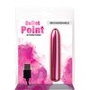 Bullet Point Rechargeable Bullet - 10 Functions Pink