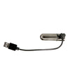 First Class Mini Rechargeable Bullet w/Crystal - 9 Functions Gun Metal