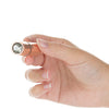 First Class Mini Rechargeable Bullet w/Crystal - 9 Functions Rose Gold