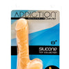 Addiction David 8" Bendable Dong - Flesh