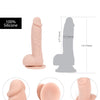 Addiction Mark 7.5" Dildo - Beige