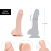 Addiction Brad 7.5" Dildo - Beige