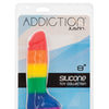 Addiction Justin 8" Dildo - Rainbow