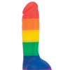 Addiction Justin 8" Dildo - Rainbow