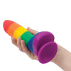 Addiction Justin 8" Dildo - Rainbow