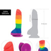 Addiction Justin 8" Dildo - Rainbow