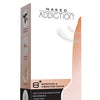 Naked Addiction 8" Rotating & Vibrating Dong - Flesh