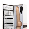 Naked Addiction 9" Thrusting Dong w/Remote - Flesh