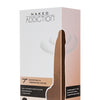 Naked Addiction 7" Rotating & Vibrating Dong w/Remote - Flesh