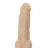 Naked Addiction 7" Rotating & Vibrating Dong w/Remote - Flesh