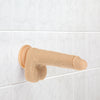 Naked Addiction The Freak 7.5" Rotating & Thrusting Vibrating Dong - Ivory