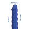 Fantasy Addiction 8" Unicorn Dildo - Blue