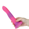 Addiction 8" Rave Glow in the Dark Dong - Pink/Purple