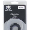 Spartacus Elastomer Relaxed Fit Cock Ring - Black