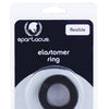 Spartacus Elastomer Cock Ring - Metro Black