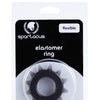 Spartacus Elastomer Stud Cock Ring - Black