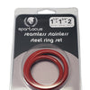 Spartacus Seamless Stainless Steel C-Ring - Red Pack of 3