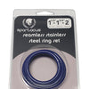 Spartacus Seamless Stainless Steel C-Ring - Blue Pack of 3