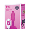 b-Vibe Petite Rimming Plug - Fuchsia