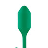 b-Vibe Weighted Snug Plug 2 - 114 g Green