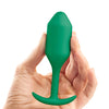 b-Vibe Weighted Snug Plug 2 - 114 g Green