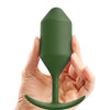 b-Vibe Weighted Snug Plug 4 - 256 g Army