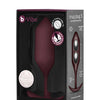 b-Vibe Weighted Snug Plug 5 - 350 g Dark Red