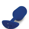 b-Vibe Vibrating Weighted Snug Plug XL - 247 g Navy