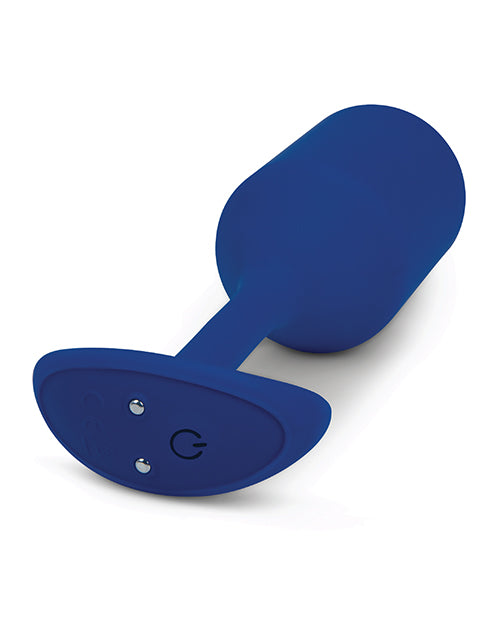 b-Vibe Vibrating Weighted Snug Plug XL - 247 g Navy